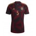 Duitsland Thilo Kehrer #5 Voetbalkleding Uitshirt WK 2022 Korte Mouwen